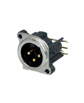 NEUTRIK NC3MBHR XLR Chassis Connectors