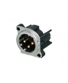 NEUTRIK NC3MBHL XLR Chassis Connectors