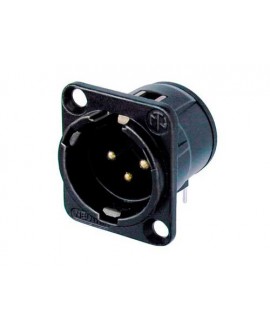NEUTRIK NC3MD-H-B Connettori a panello XLR