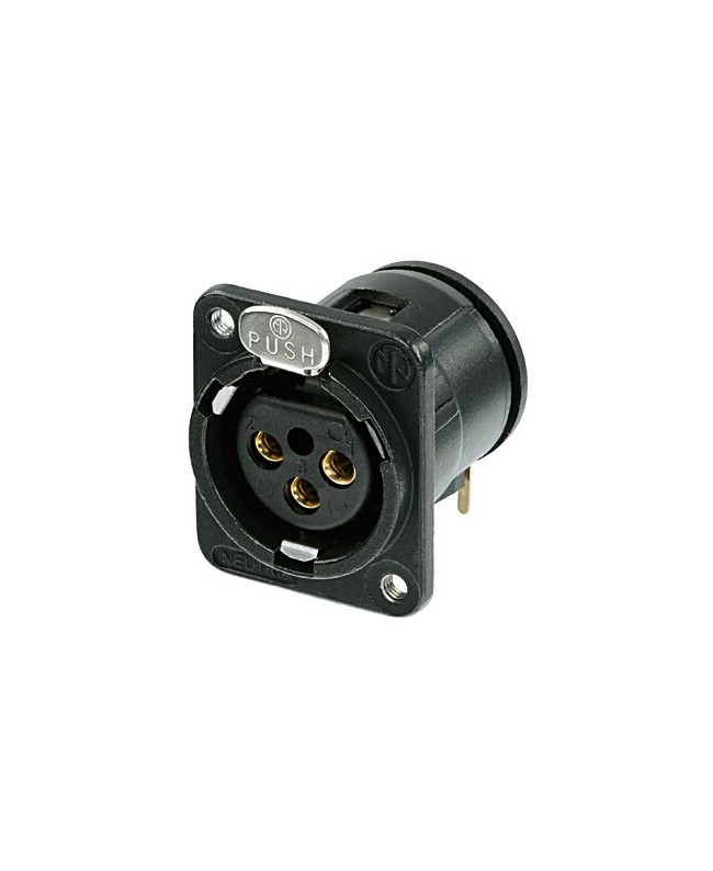 NEUTRIK NC3MDM3-H-BAG XLR Chassis Connectors
