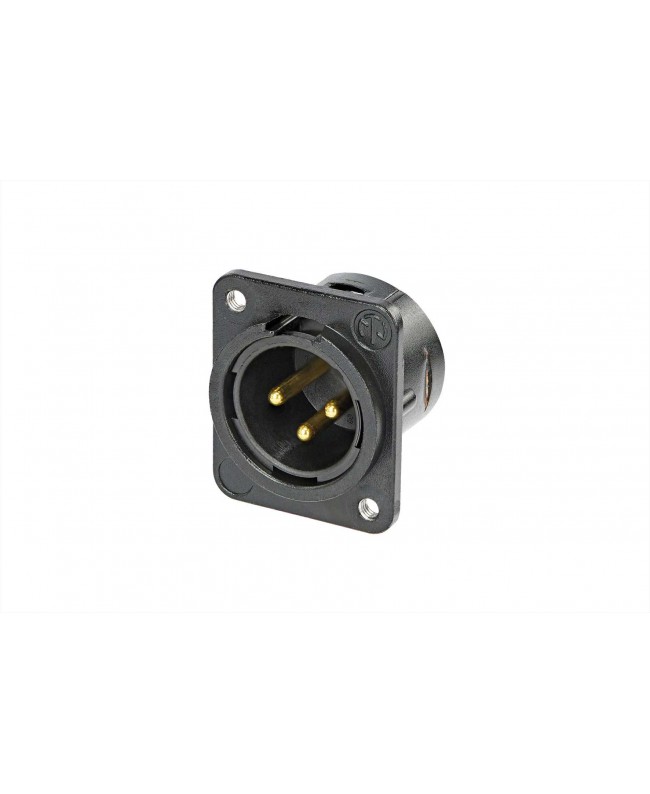 NEUTRIK NC3MDM3-L-B-1 XLR Chassis Connectors