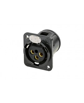 NEUTRIK NC3MDM3-V-B XLR Einbausteckverbinder