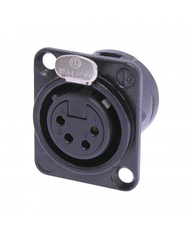 NEUTRIK NC4FD-L-B-1 XLR Einbausteckverbinder