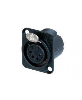 NEUTRIK NC4FD-LX-BAG XLR Einbausteckverbinder