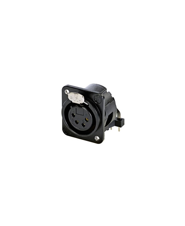 NEUTRIK NC4FDM3-H-B XLR Einbausteckverbinder