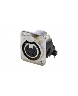 NEUTRIK NC4FDM3-H-1 XLR Einbausteckverbinder