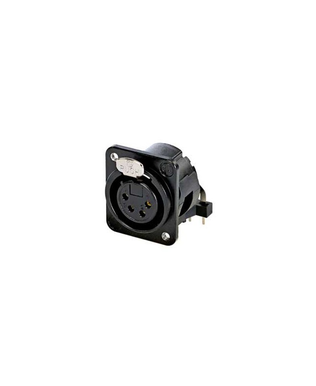 NEUTRIK NC4FDM3-H-B-1 Connettori a panello XLR