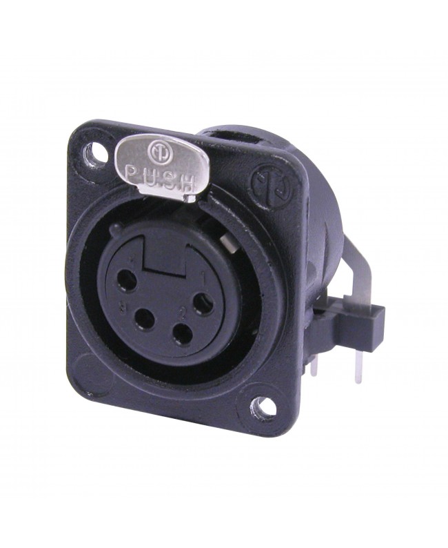NEUTRIK NC4FDM3-H-BAG XLR Chassis Connectors