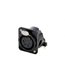 NEUTRIK NC4FDM3-H-BAG-1 Connettori a panello XLR