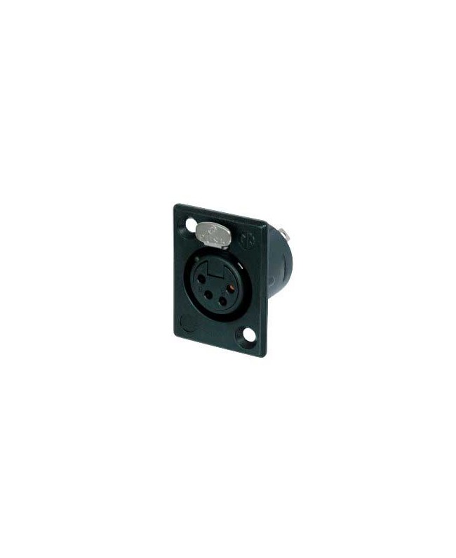 NEUTRIK NC4FP-B-1 XLR Chassis Connectors