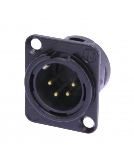 NEUTRIK NC4MD-L-B-1 XLR Einbausteckverbinder