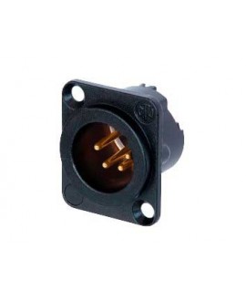 NEUTRIK NC4MD-LX-B XLR Chassis Connectors