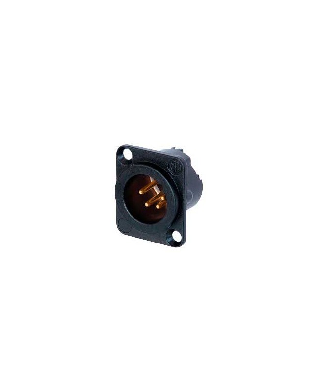 NEUTRIK NC4MD-LX-B Connettori a panello XLR