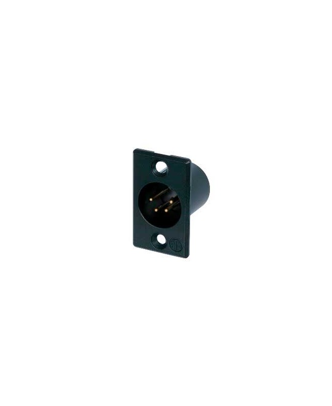 NEUTRIK NC4MP-B Connettori a panello XLR
