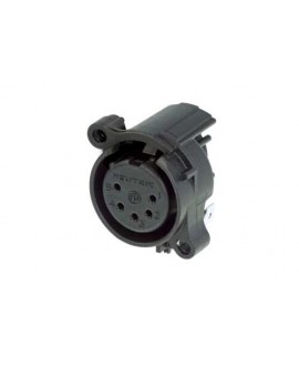 NEUTRIK NC5FAH-0 XLR Chassis Connectors