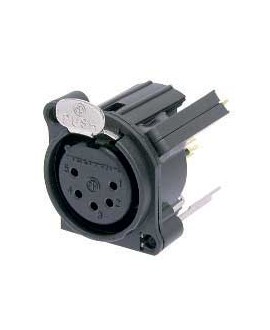 NEUTRIK NC5FAV-SW XLR Chassis Connectors