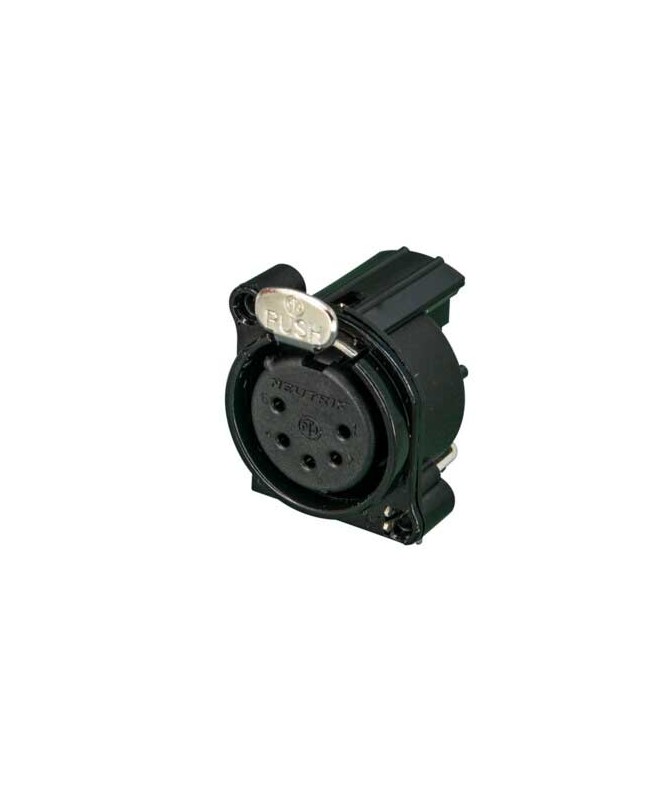 NEUTRIK NC5FBH-B Connettori a panello XLR