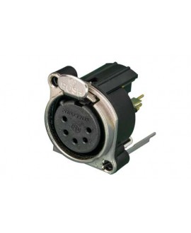 NEUTRIK NC5FBV Connettori a panello XLR