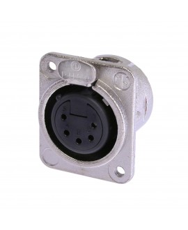 NEUTRIK NC5FDM3-L-1 Connettori a panello XLR