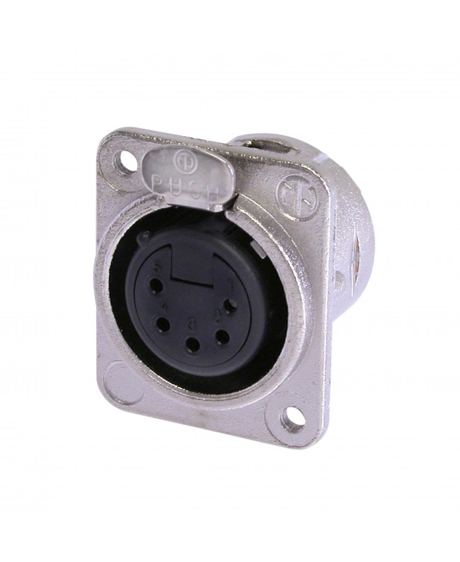 NEUTRIK NC5FDM3-L-1 Connettori a panello XLR