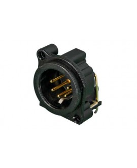 NEUTRIK NC5MBH-B XLR Einbausteckverbinder
