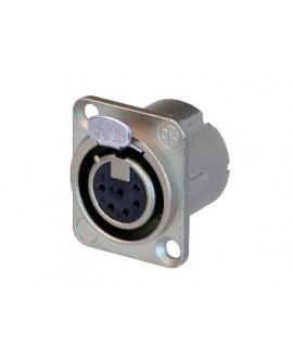 NEUTRIK NC6FD-LX XLR Chassis Connectors