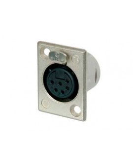 NEUTRIK NC6FP-1 XLR Chassis Connectors