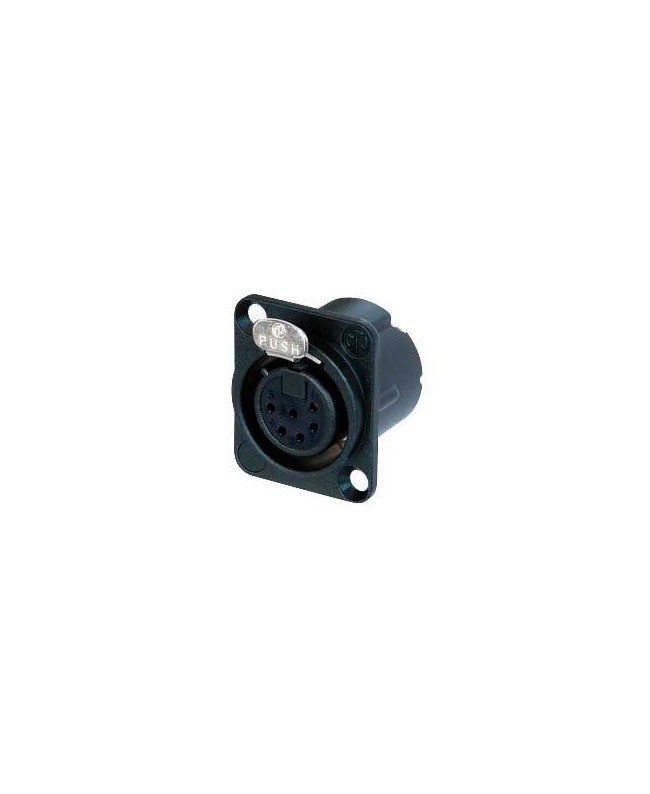 NEUTRIK NC6FD-LX-B XLR Einbausteckverbinder