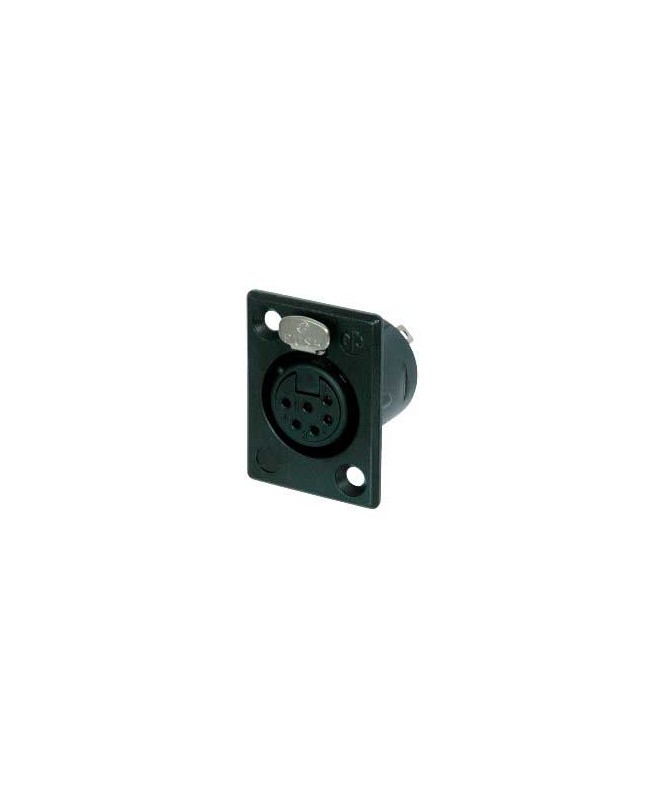 NEUTRIK NC6FP-B-1 XLR Chassis Connectors