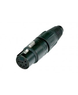 NEUTRIK NC6FX-B XLR Kabelsteckverbinder