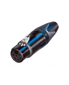 NEUTRIK NC6FXX-B XLR Kabelsteckverbinder