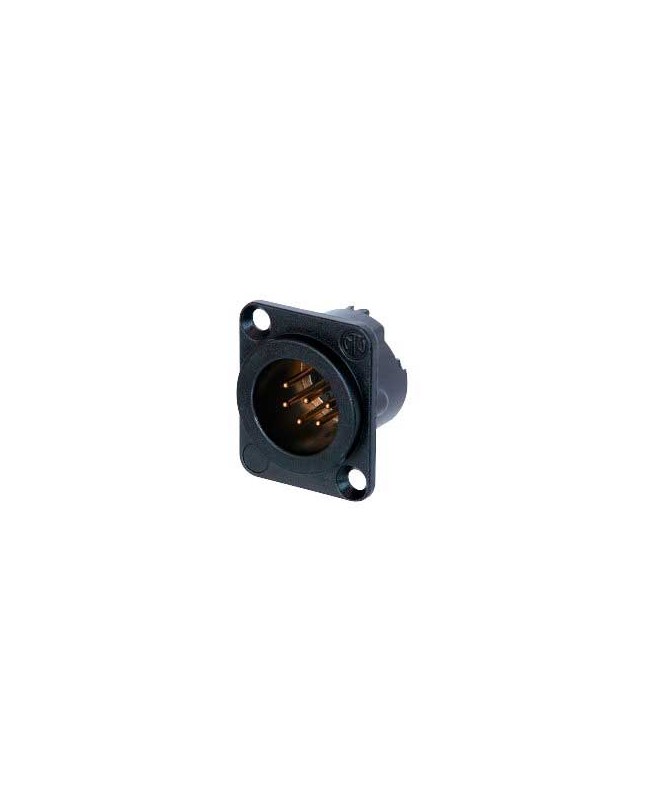 NEUTRIK NC6MD-LX-B Connettori a panello XLR