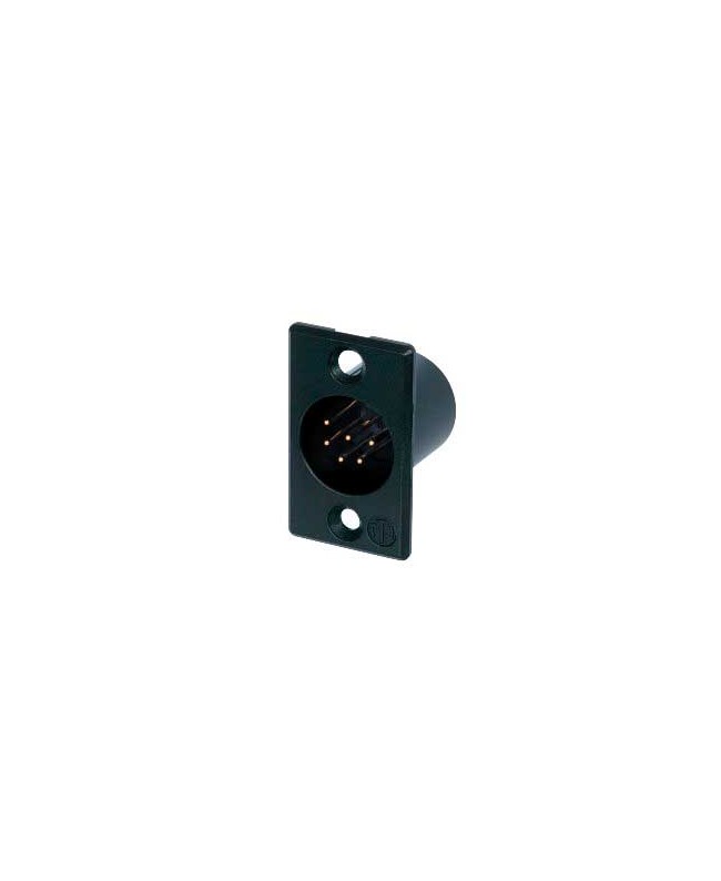 NEUTRIK NC6MP-B XLR Einbausteckverbinder