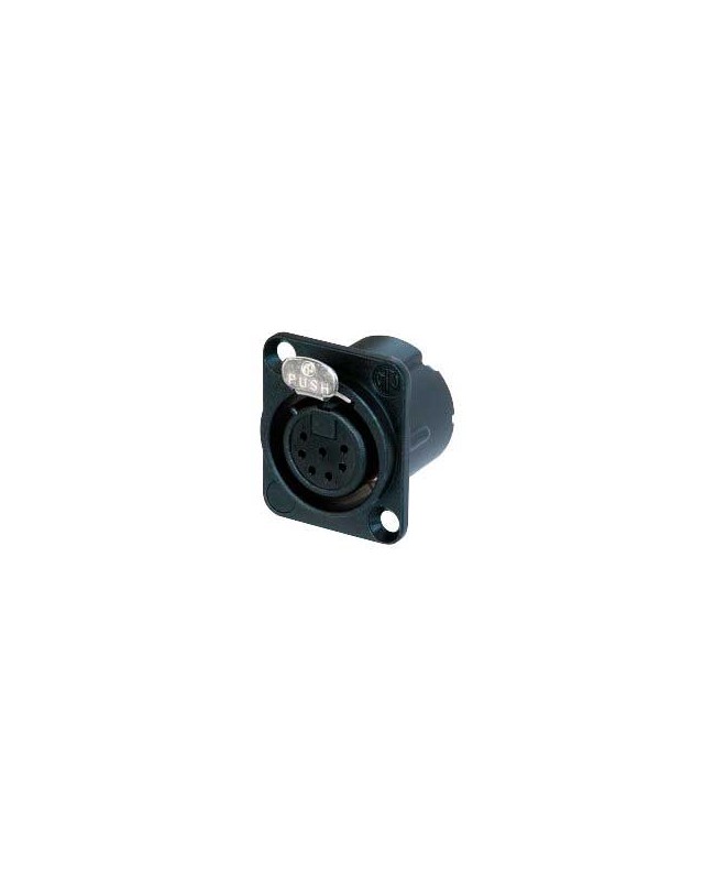 NEUTRIK NC7FD-LX-B XLR Einbausteckverbinder