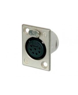 NEUTRIK NC7FP-1 Connettori a panello XLR