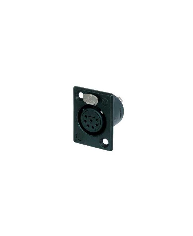 NEUTRIK NC7FP-B-1 XLR Chassis Connectors