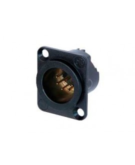 NEUTRIK NC7MD-LX-B XLR Einbausteckverbinder