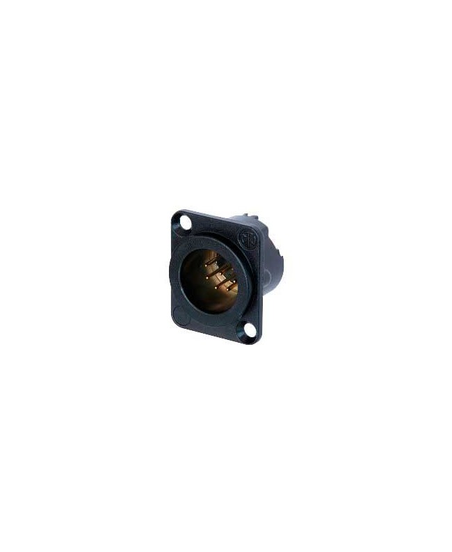 NEUTRIK NC7MD-LX-B XLR Chassis Connectors