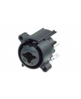 NEUTRIK NCJ6FA-V-0 XLR Chassis Connectors