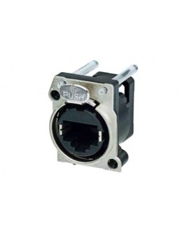 NEUTRIK NE8FBV-C5-LED Ethernet Einbausteckverbinder