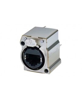 NEUTRIK NE8FBV-C5-LED-S Ethernet Einbausteckverbinder