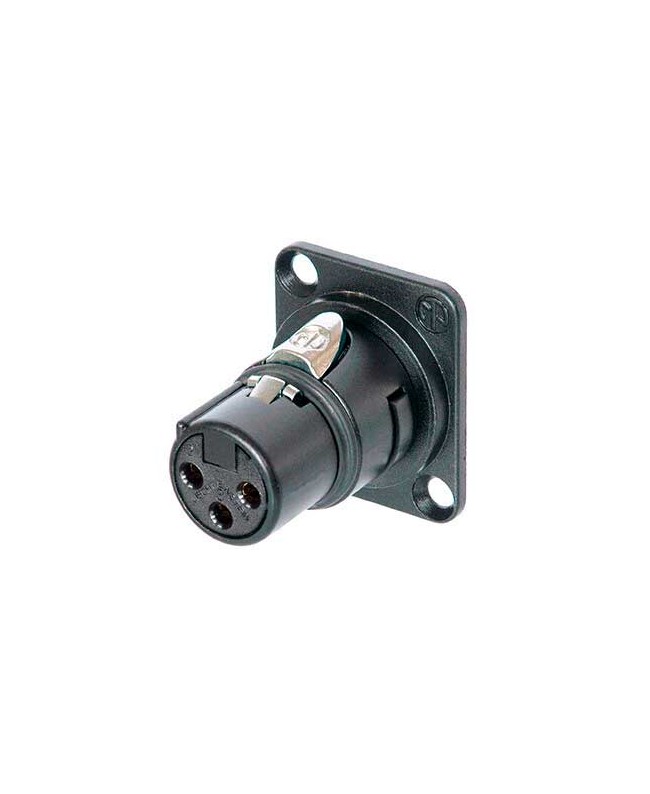 NEUTRIK NM3FD-B XLR Chassis Connectors