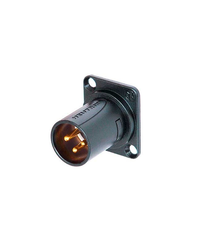 NEUTRIK NM3MD-B XLR Chassis Connectors