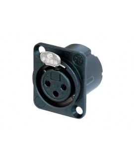NEUTRIK NC3FD-LX-M3-BAG XLR Einbausteckverbinder