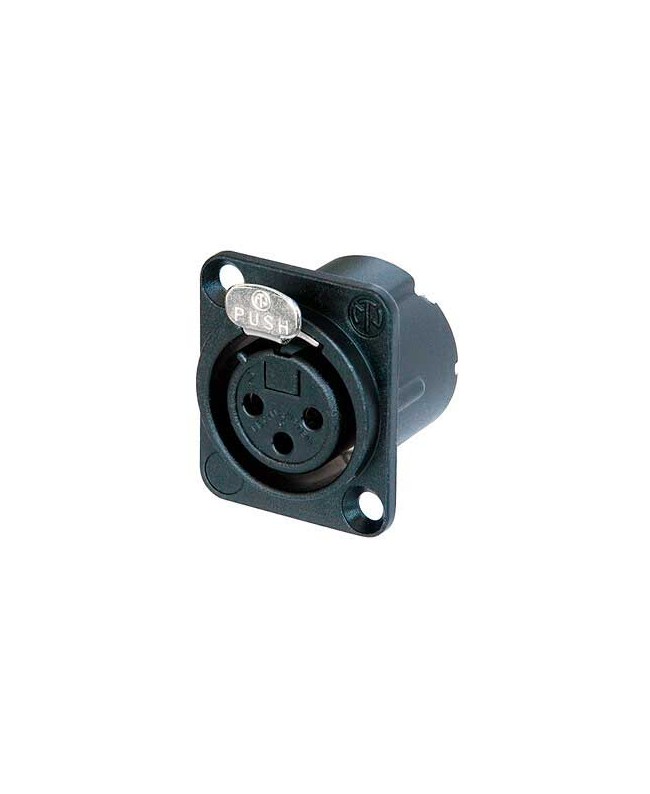 NEUTRIK NC3FD-LX-M3-BAG XLR Chassis Connectors