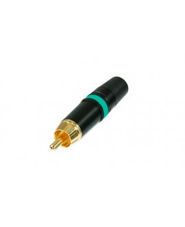 REAN NYS373-5 GRÜN Cinch Kabelsteckverbinder