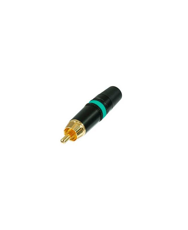 REAN NYS373-5 VERDE Connettori volanti RCA