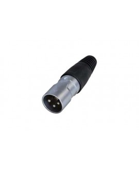 REAN RCX3M-Z-000-1 XLR Kabelsteckverbinder