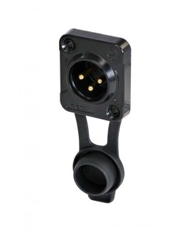 REAN RRX3M-Z-002-1 XLR Chassis Connectors