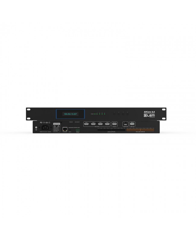 LEM Commercial AVCore 8.8 Mixer da installazione